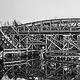 Détruit puis reconstruit… un ouvrage tel qu’un pont demande d’importantes quantités de bois pour être maintenu (canal latéral à l’Aisne, Pontavert, Aisne)