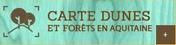 Dunes et forêts Aquitaine - Carte des dunes